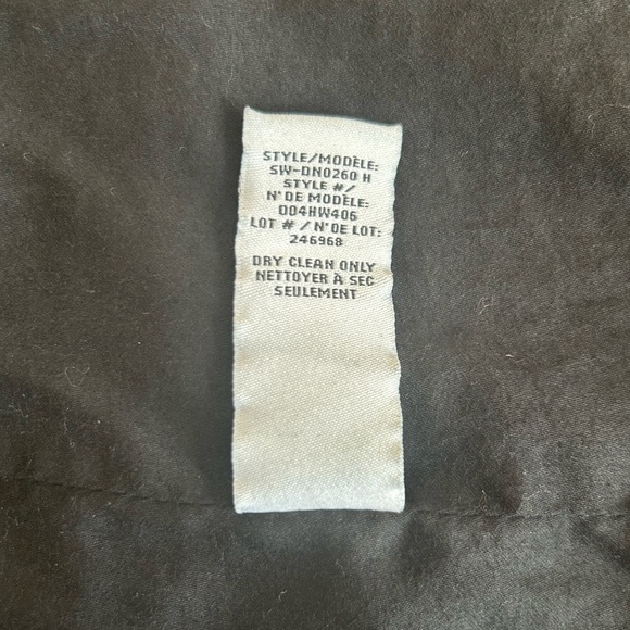 HELMUT HELMUT LANG Funnel Neck Denim Jacket in a dark wash | size small - Picture 10 of 14